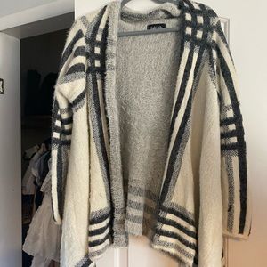 Black and White Fabrik Cardigan